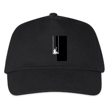 Der Maler - Kinder Basecap - Schwarz - Vorne