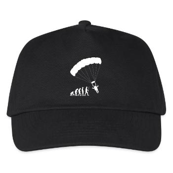 Evolution parapentiste - Casquette de baseball Enfant - noir - Devant