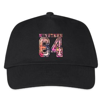NINETEEN 1964 B - Kids’ Baseball Cap - black - Front