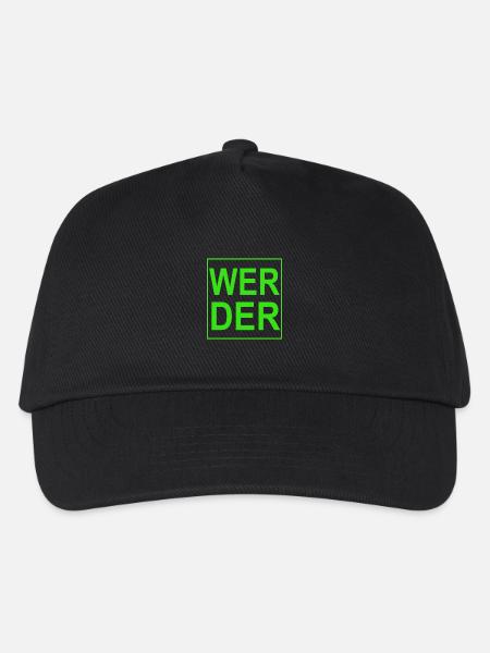 Werder - Kinder Basecap - Schwarz