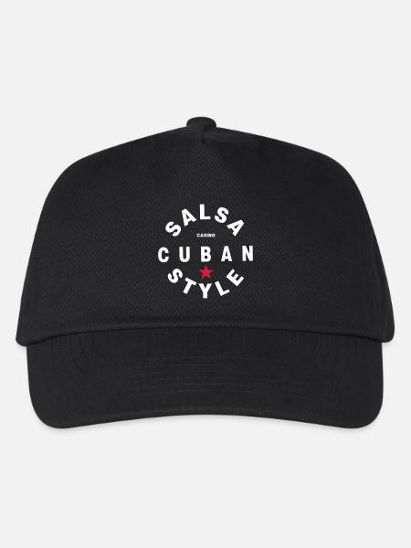 Salsa Cuban Style - Salsa Dance Fashion - Kids’ Baseball Cap - black