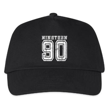 NINETEEN 1990 - Kids’ Baseball Cap - black - Front