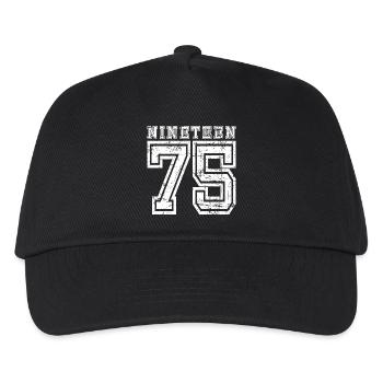 NINETEEN 1975 - Kids’ Baseball Cap - black - Front