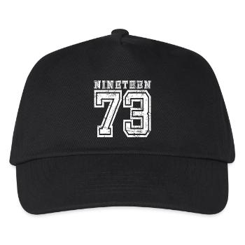 NINETEEN 1973 - Kids’ Baseball Cap - black - Front