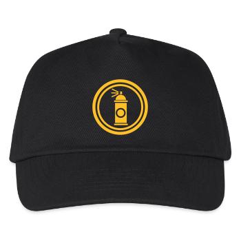 Graffiti Life Spraydose - Kinder Basecap - Schwarz - Vorne