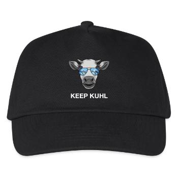Keep Kuhl - Kinder Basecap - Schwarz - Vorne
