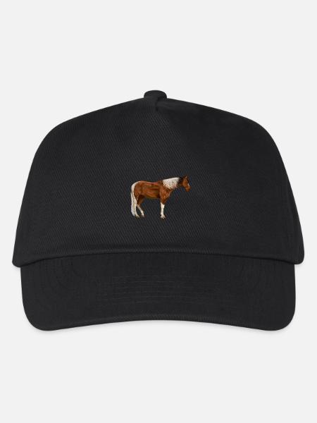Horses horse - Kids’ Baseball Cap - black