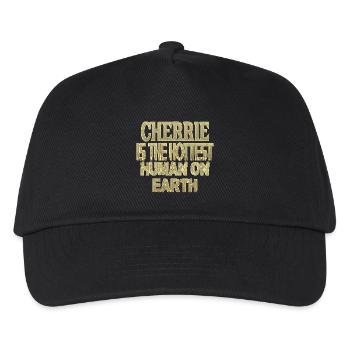 Cherrie - Kids’ Baseball Cap - black - Front