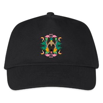 Tropical - Kids’ Baseball Cap - black - Front
