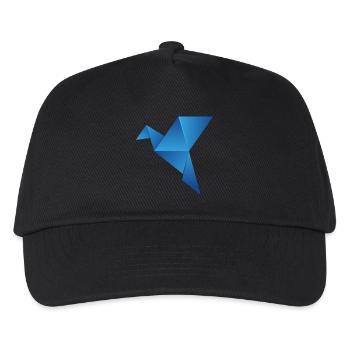origami paper plane paper airplane13 - Kids’ Baseball Cap - black - Front