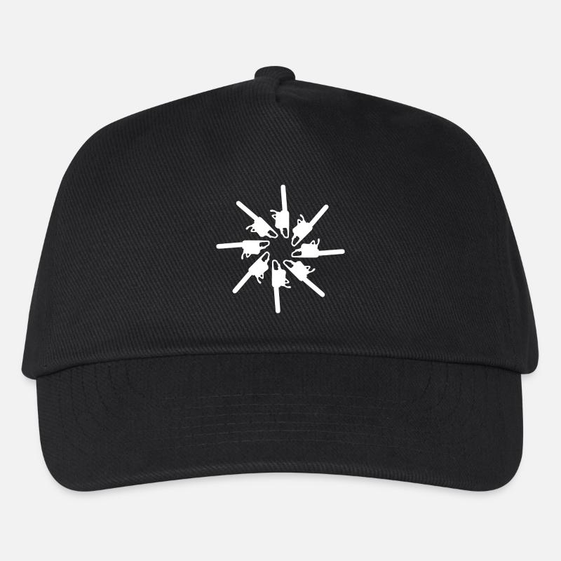 Arboristes Mandala - Casquette de baseball Enfant - noir