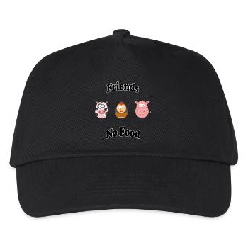 Friends - No Food - Kinder Basecap - Schwarz - Vorne