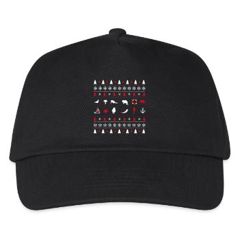 Christmas Northern Germany North North German - Kids’ Baseball Cap - black - Front