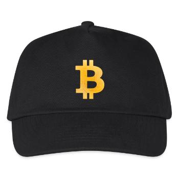 Bitcoin - Kids’ Baseball Cap - black - Front