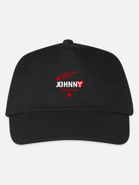 Johnny forever - Kids’ Baseball Cap - black