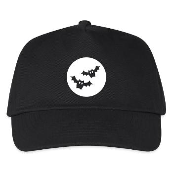 Bats - Kids’ Baseball Cap - black - Front