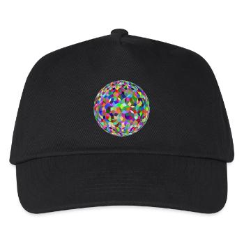 Disco ball - Kids’ Baseball Cap - black - Front