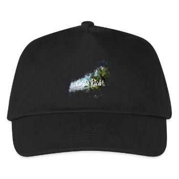 Costa Rica - Kinder Basecap - Schwarz - Vorne