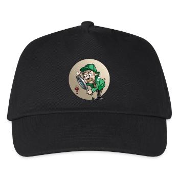 detective private eye investigator1 - Kids’ Baseball Cap - black - Front