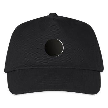 Eclipse Shirt discreed - Kinder Basecap - Schwarz - Vorne