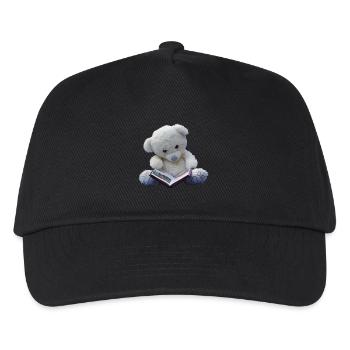 Teddy - Kids’ Baseball Cap - black - Front