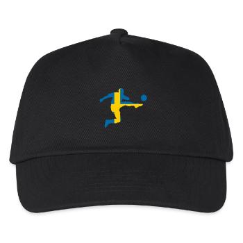 Swedish footballers - Kids’ Baseball Cap - black - Front