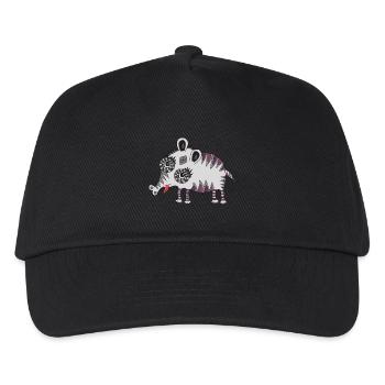 petit monstre - Casquette de baseball Enfant - noir - Devant