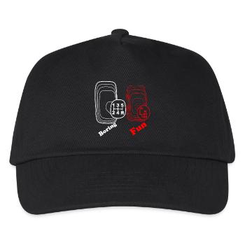 Boring fun gears 4WD 4x4 4WD - Kids’ Baseball Cap - black - Front