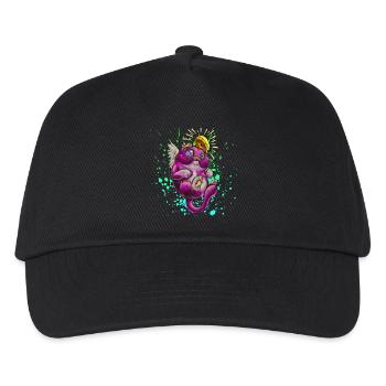 catangel mignon - Casquette de baseball Enfant - noir - Devant