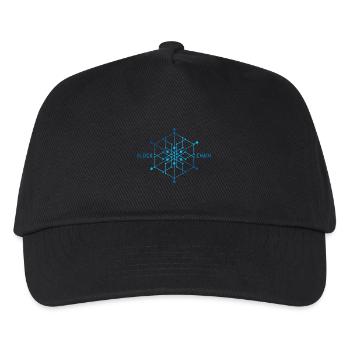Block chain, crypto currency, bitcoin gift - Kids’ Baseball Cap - black - Front