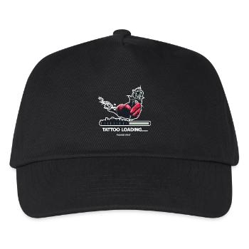 Tattoo Loading .. Hand tattoo machine tattooed ink - Kids’ Baseball Cap - black - Front
