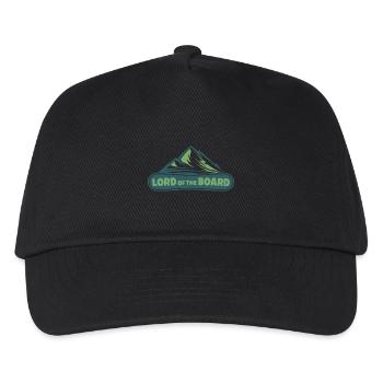 Snowboard hobby gift snowboarder pente de montagne - Casquette de baseball Enfant - noir - Devant