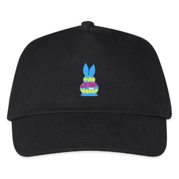 Frohe Ostern ihr Hasen - Kinder Basecap - Schwarz - Vorne