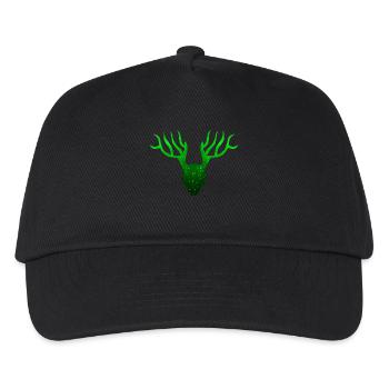 Deer flat ecology - Kids’ Baseball Cap - black - Front