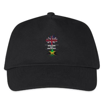 Britisch gewachsen - Kinder Basecap - Schwarz - Vorne