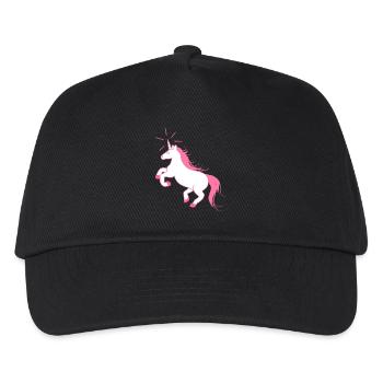 Incroyable Unicorn - La dernière licorne - Casquette de baseball Enfant - noir - Devant
