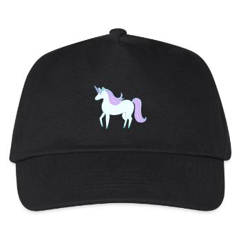 La dernière licorne douce - Casquette de baseball Enfant - noir - Devant