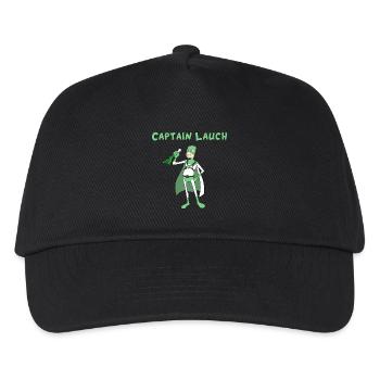Captain Lauch - Kinder Basecap - Schwarz - Vorne