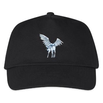 Pegasus 9 - Kinder Basecap - Schwarz - Vorne