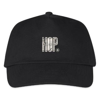 hip hop - Kinder Basecap - Schwarz - Vorne