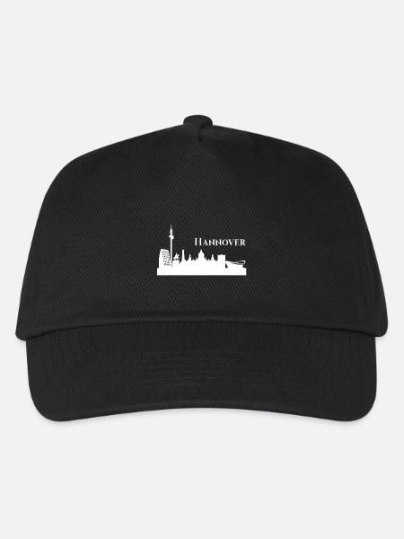 Hannover Skyline - Kinder Basecap - Schwarz