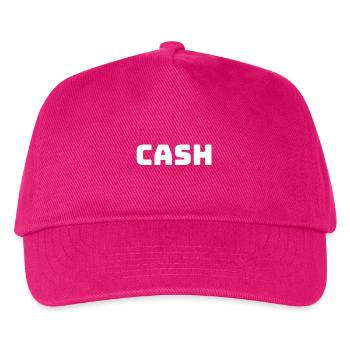 Cash - Kids’ Baseball Cap - fuchsia - Front