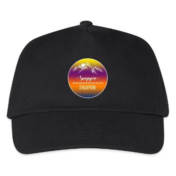 Singapore Singapore - Kids’ Baseball Cap - black - Front