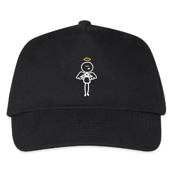 Ange ange gardien petit ange dieu la religion diable - Casquette de baseball Enfant - noir - Devant