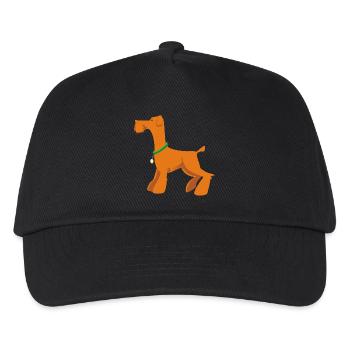 Beau design intemporel pour tous les amoureux des chiens - Casquette de baseball Enfant - noir - Devant