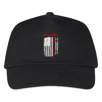 We The People Si Vis Pacem Para Bellum T-shirt - Kids’ Baseball Cap - black - Front