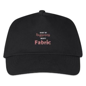 Couture tissu cadeau tailleur profession hobby aiguille - Casquette de baseball Enfant - noir - Devant