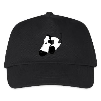 gxp old sock - alte socke - Kinder Basecap - Schwarz - Vorne