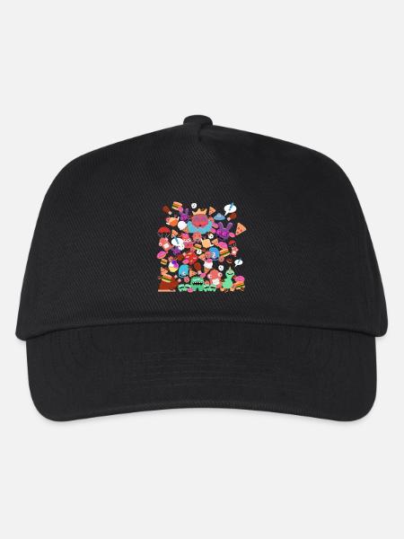 Little Monsters - Kinder Basecap - Schwarz