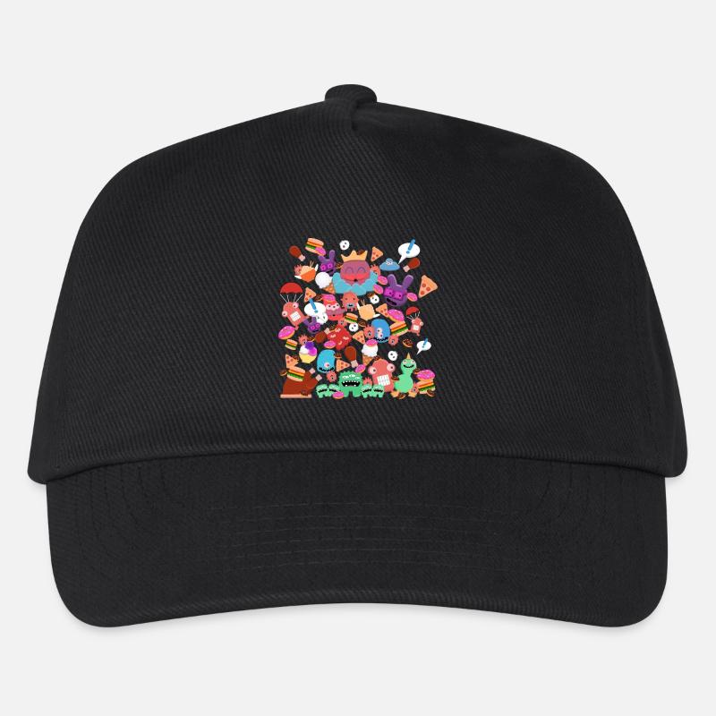 Petits monstres - Casquette de baseball Enfant - noir